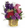 Celebrate any occasion in style with this glorious gift! Luxurious lavender roses