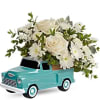 Free-wheeling fun for any occasion, this handsome, hand-glazed ceramic Chevy is ready