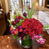 Artistically beautiful and on trend with luxury! 

2dozen Roses, Peonies, Ranunculus, and