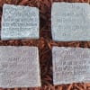This listing is for 1 of the memorial rocks. Rocks come with