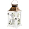 Our lanterns are made from quality composite wood and a stainless steel