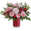 Add a touch of sparkle to their Valentine&#039;s Day! These beautiful pink