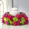A cremation adornment is a beautiful way to display an urn or