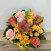 &quot;Small Sunny Smiles&quot; is a delightful flower arrangement featuring a colorful mix