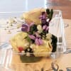 Choose the color of ribbon to go with the roses.  Pictured