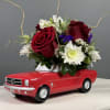 Introducing the &quot;Mustang Blossom&quot; bouquet, a vibrant and striking display that captures