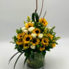 it&#039;s like carrying a field in a basket ! Beautiful sunflowers combined