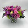 walking into spring in style with this charming delicate bouquet with roses