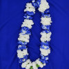 Choose this lovely in-house custom made large carnation lei to accent your