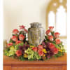 A rich and subtly hued garden expresses sympathy most thoughtfully, in a