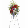 Sparkling like in Independence day fire works spray