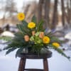 Contemporary floral design is a composition of style. A modern twist on