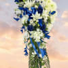 &quot;Deluxe&quot;arrangement is depicted above.

Approximately 24 x 22 inches (60.96cm x 55.88cm)

Please specify