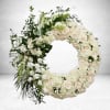The Eternal Light Wreath is a timeless expression of peace and reverence.