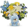 Spread cheer far and near with this sunny bouquet of yellow roses