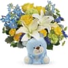 Spread cheer far and near with this sunny bouquet of yellow roses