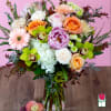 Approx. size: 16&quot; High x 12&quot; Wide
The Beretania Florist Glowing bouquet is