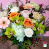 Approx. size: 16&quot; High x 12&quot; Wide
The Beretania Florist Glowing bouquet is