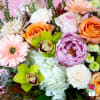 Approx. size: 16&quot; High x 12&quot; Wide
The Beretania Florist Glowing bouquet is