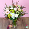 Approx. size: 16&quot; High x 12&quot; Wide
The Beretania Florist Glowing bouquet is