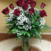 Long stem premium red roses
