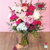 Approx. size: 18&quot; High x 12&quot; Wide
The Beretania Florist Radiant bouquet is