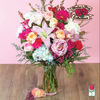 Approx. size: 18&quot; High x 12&quot; Wide
The Beretania Florist Radiant bouquet is