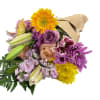 This one-of-a-kind flower bouquet is a made-to-order piece which is unique and