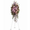Elegant spray of soft feminine spring colors
