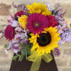 Color floral arrangement to make a special day full of color and