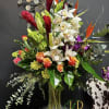 An exquisite combination of interesting tropical, exotic, local and other imported flowers.