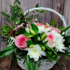 You order this arrangement at the florist&#039;s choice. The florist uses fresh
