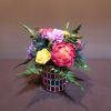 Hand-dyed and hand-crafted in Minneapolis, these flowers made of balsa wood are