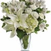 Who&#039;s the fairest of them all? This snow-white bouquet. A stunning statement