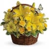 Wishes do come true, by the basketful, actually. This delightful arrangement is