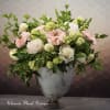 Peony,Viburnum , garden roses 
Show your love and appreciate them by surprising