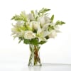 An exuberance of bright and beautiful white blossoms provides an exquisite way