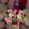Say Happy Birthday with this beautiful and elegant box full of flowers