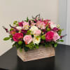 A radiant display of affection, this bouquet is a timeless classic garden.