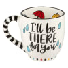 Show your love for Friends with this adorable coffee cup featuring the