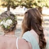 Wedding hair crown can be customized