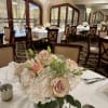 Bouquet of soft roses, Queen Anne lace, hydrangeas and other premium accents.