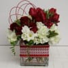 Hydrangea, Rose, Tulip, Freesia
