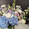 Drift into a world of calm with our Soft Skies Lavender Bouquet