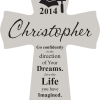 This personalized cross makes a special gift, perfect for baptisms, confirmations and