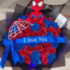 A thematic bouquet inspired by your favorite superhero