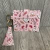 Pink wallet perfect for a nurse or healthcare professional. 