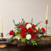 Inspired by nature&rsquo;s untamed beauty, this design features vibrant red roses shining