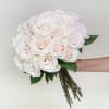25 roses wrapped with korean paper