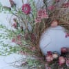 Grassy and whimsical California meadow wreath. Great for your door or wall!